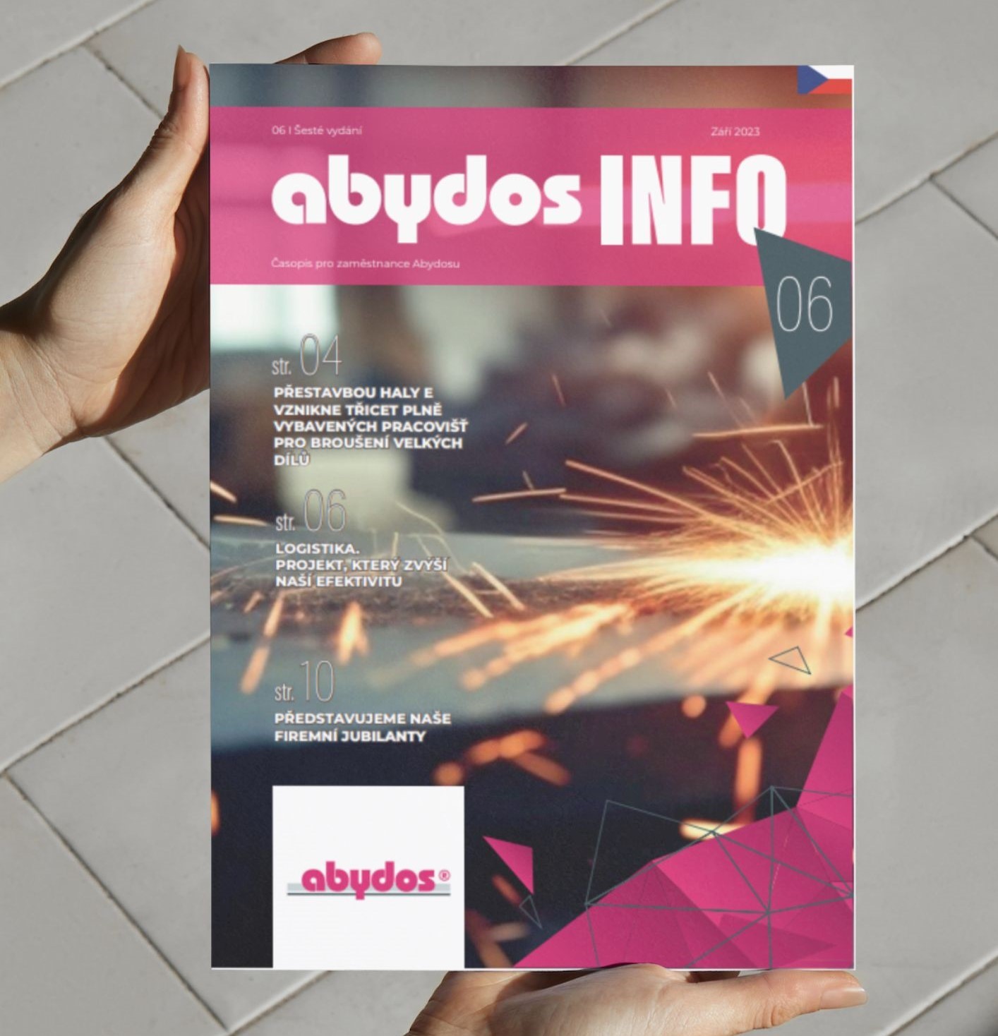 New issue of the company magazine Abydos Info